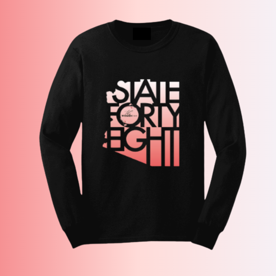Men's/Unisex Long Sleeve Crewneck T-Shirt